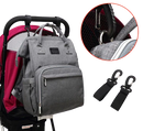 Bolsa Mochila Maternidade LeQueen USB