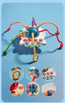 Brinquedo Montessori Ovni Sensorial 3 em 1 100% Seguro