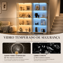 [PREÇO DE FÁBRICA] Cristaleira Royale Premium com LED e Sensor de Presença